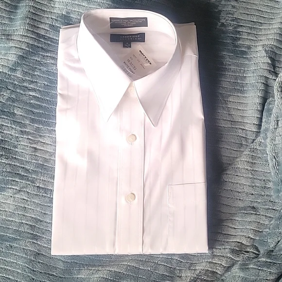 white christmas dresses White Cambridge Oxford Button Down Shirt main image 0